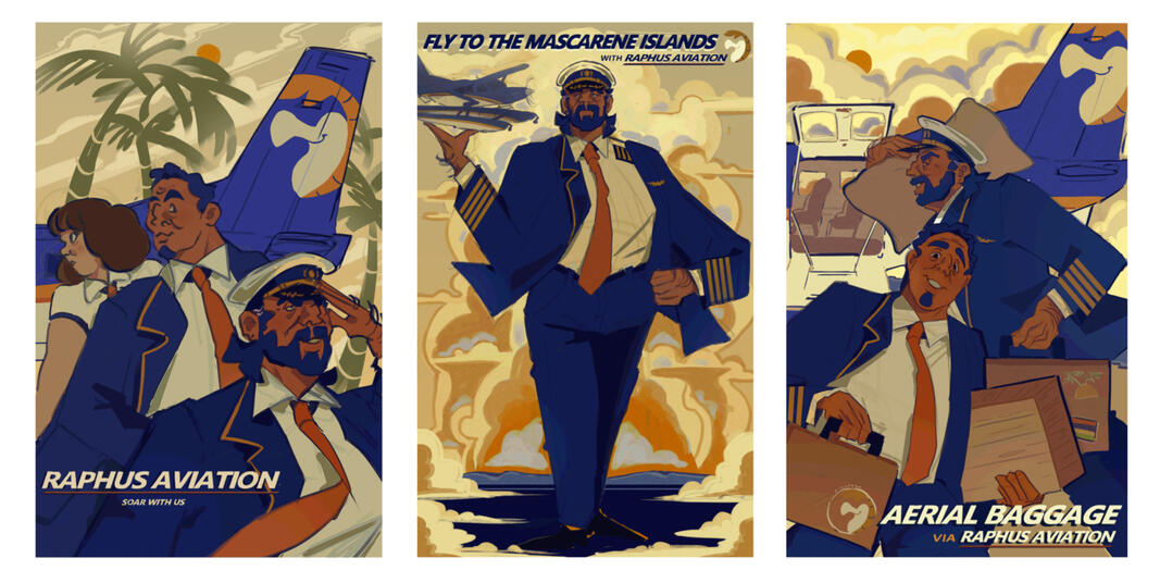 raphus airline ad